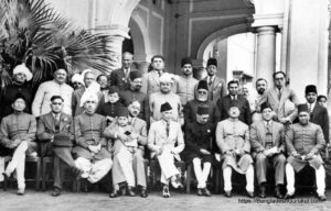 The Founding Fathers of Pakistan meet in Lahore in 1940 to discuss the idea of Pakistan